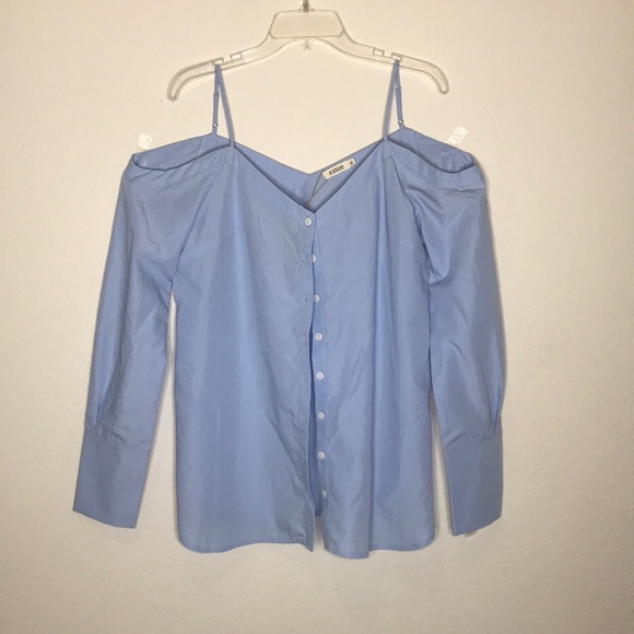 Cold Shoulder Blouse - Picture 2 of 3